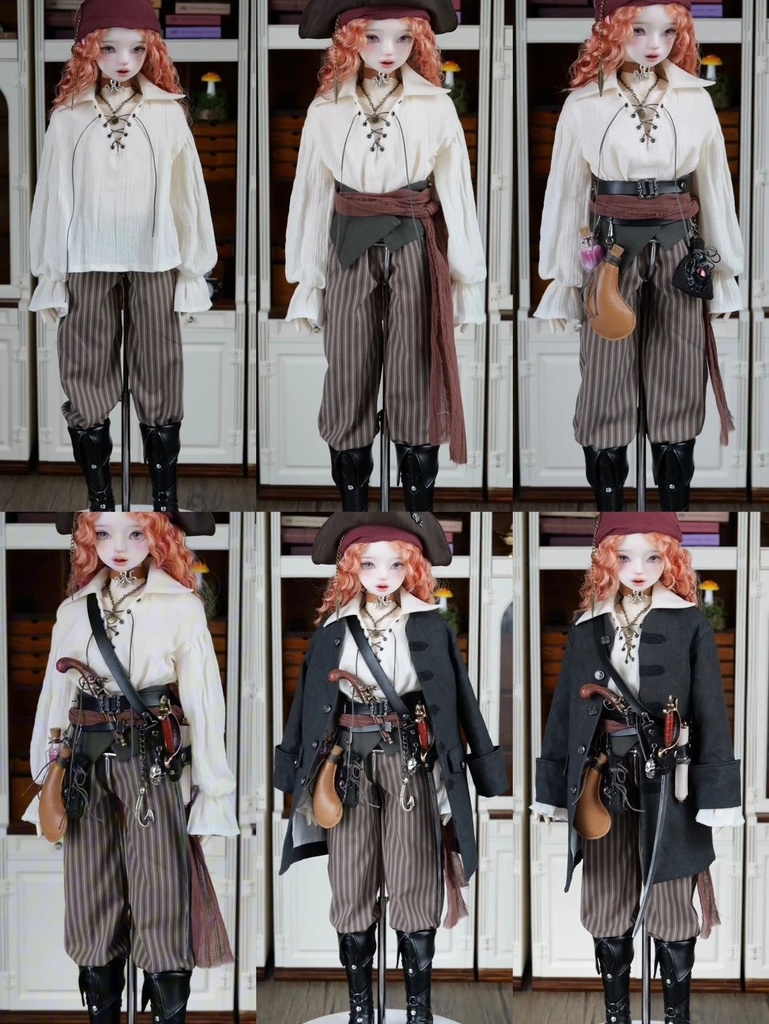 ちび海賊 (男性用・女性用1/4ドール共通) 期間限定予約(2 月 26日)