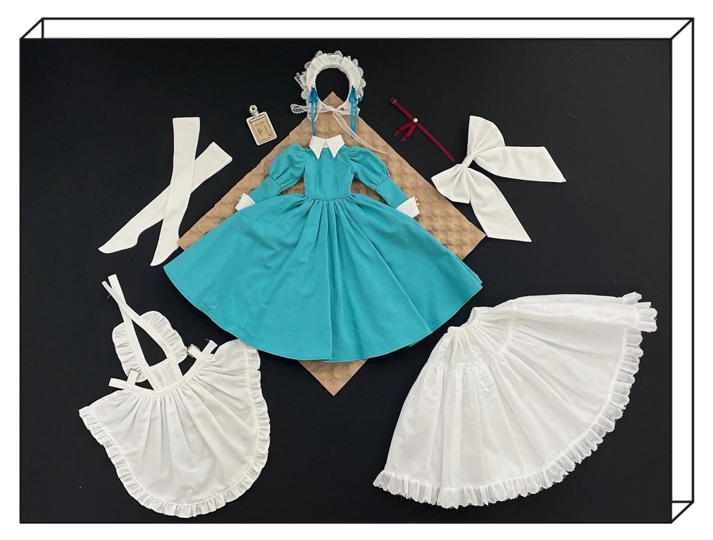 朝霧メイド 7 色 (MDD・1/4ドール共通) 「受注」