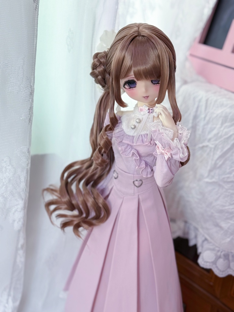 清楚系・夕茶 (7-8inch・8-9inchウィッグ)