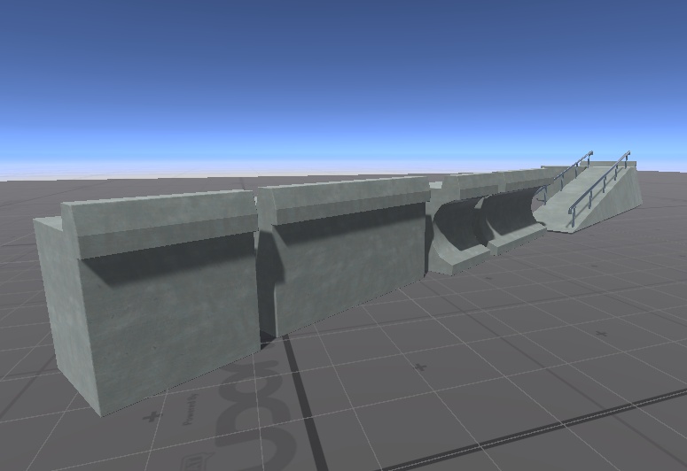 【無料】波返し3Dモデル