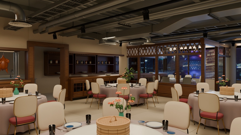 【VRChatワールド】微睡飯店