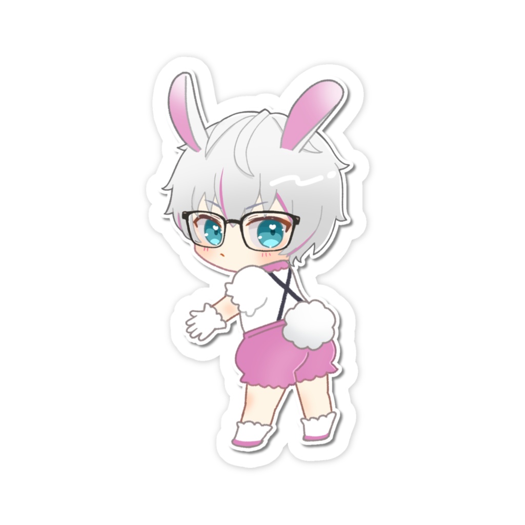 alu.の【ひっそりスマホステッカー】