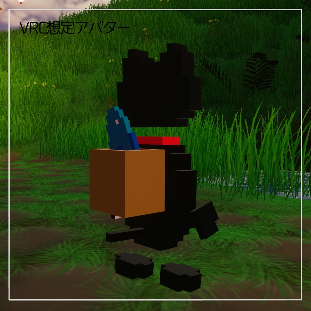 【VRC想定】おはこ (ねこアバター)