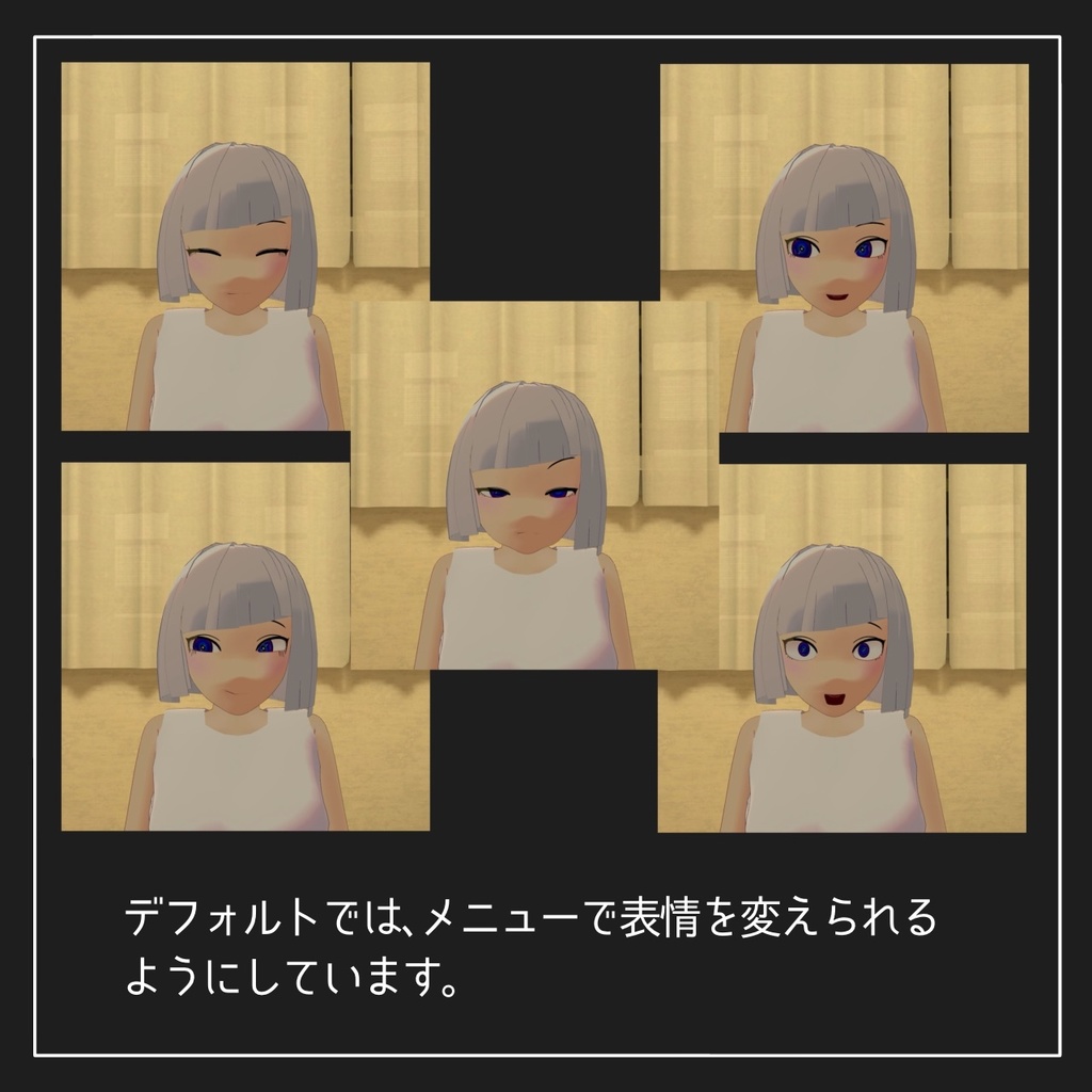 【VRChat オリジナル3Dモデル】しそっち