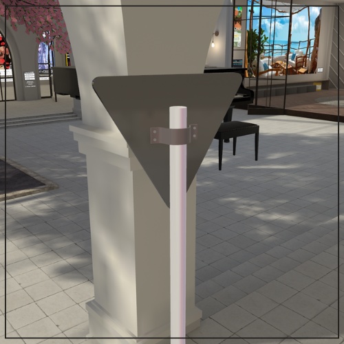 【VRChat】黙らせる道路標識