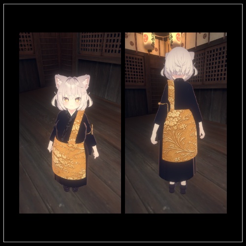 【VRChat】ショコラ対応 五条袈裟 (着物衣装)