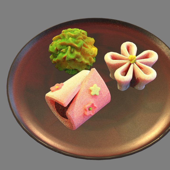 和菓子_花のころ(fbx)