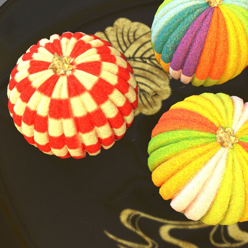 和菓子_手毬(fbx)