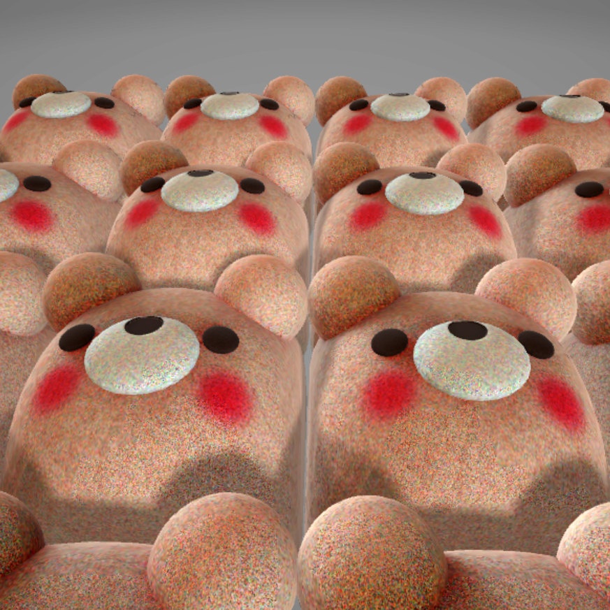 クマさんのおまんじゅう(fbx)