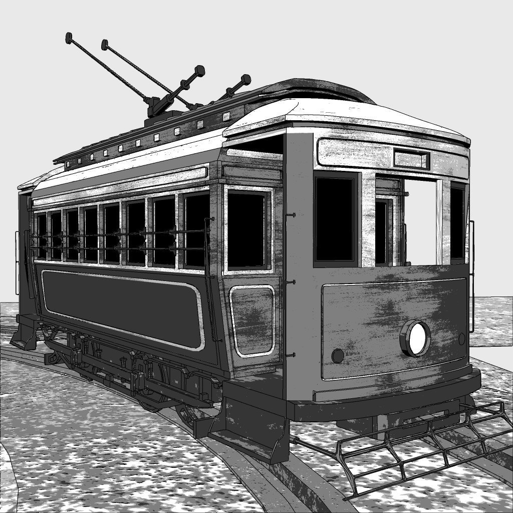 大正街_路面電車(cs3o)