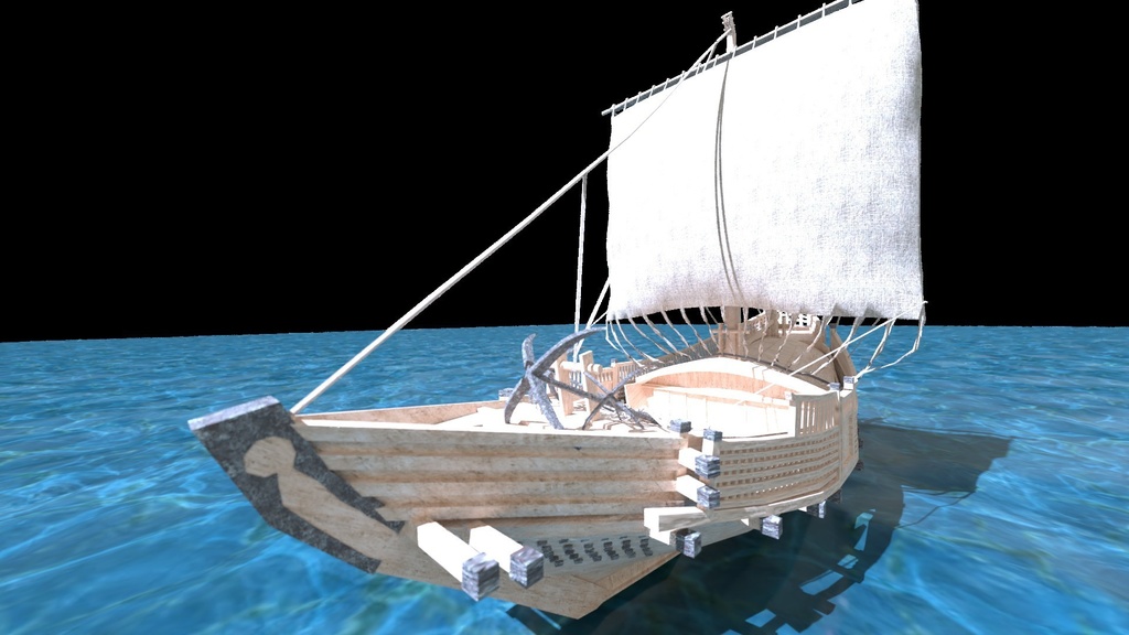 和船_北前船(fbx)