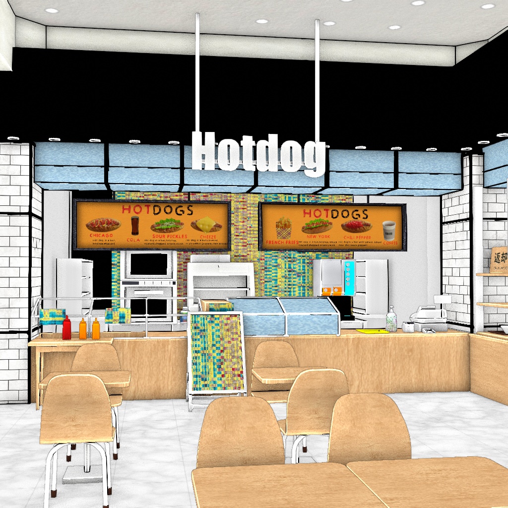 FC_ホットドッグ屋(cs3o)