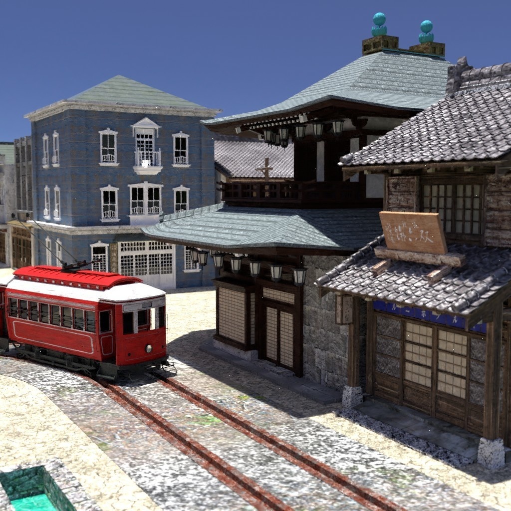 大正街_完全版(FBX)