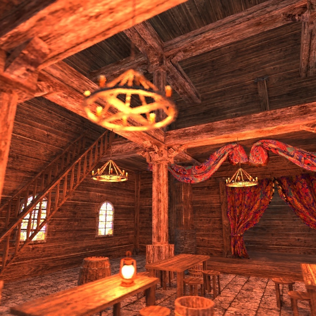 小さな酒場(FBX)