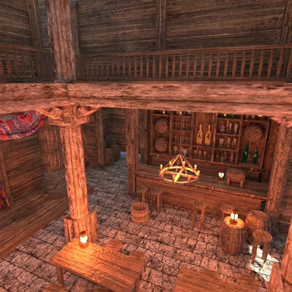 小さな酒場(FBX)