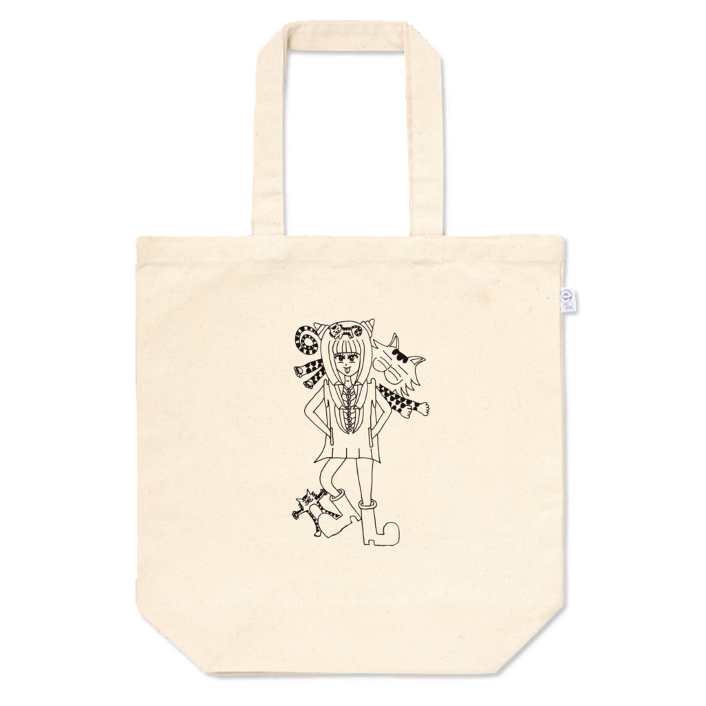 ねこ子/トートバッグ