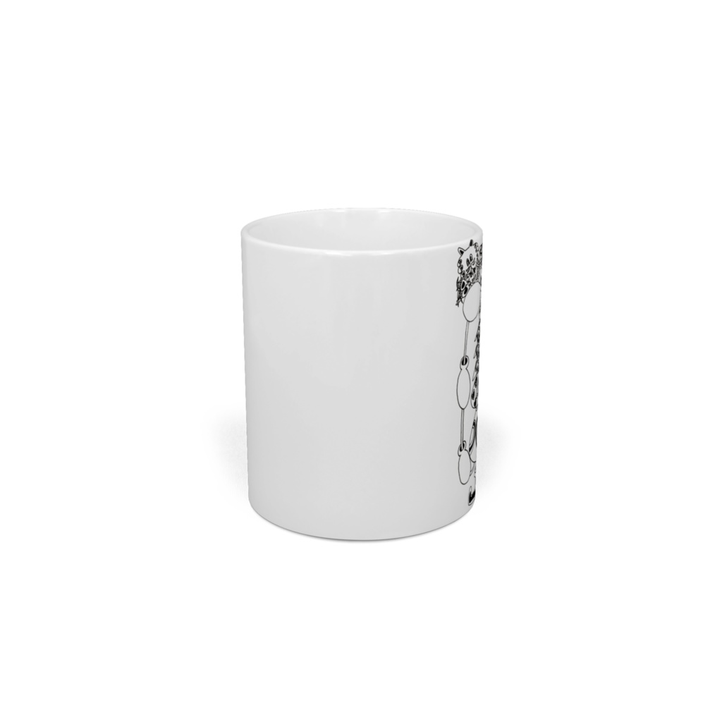 猫の着ぐるみを着てニャンコ気分/マグカップ