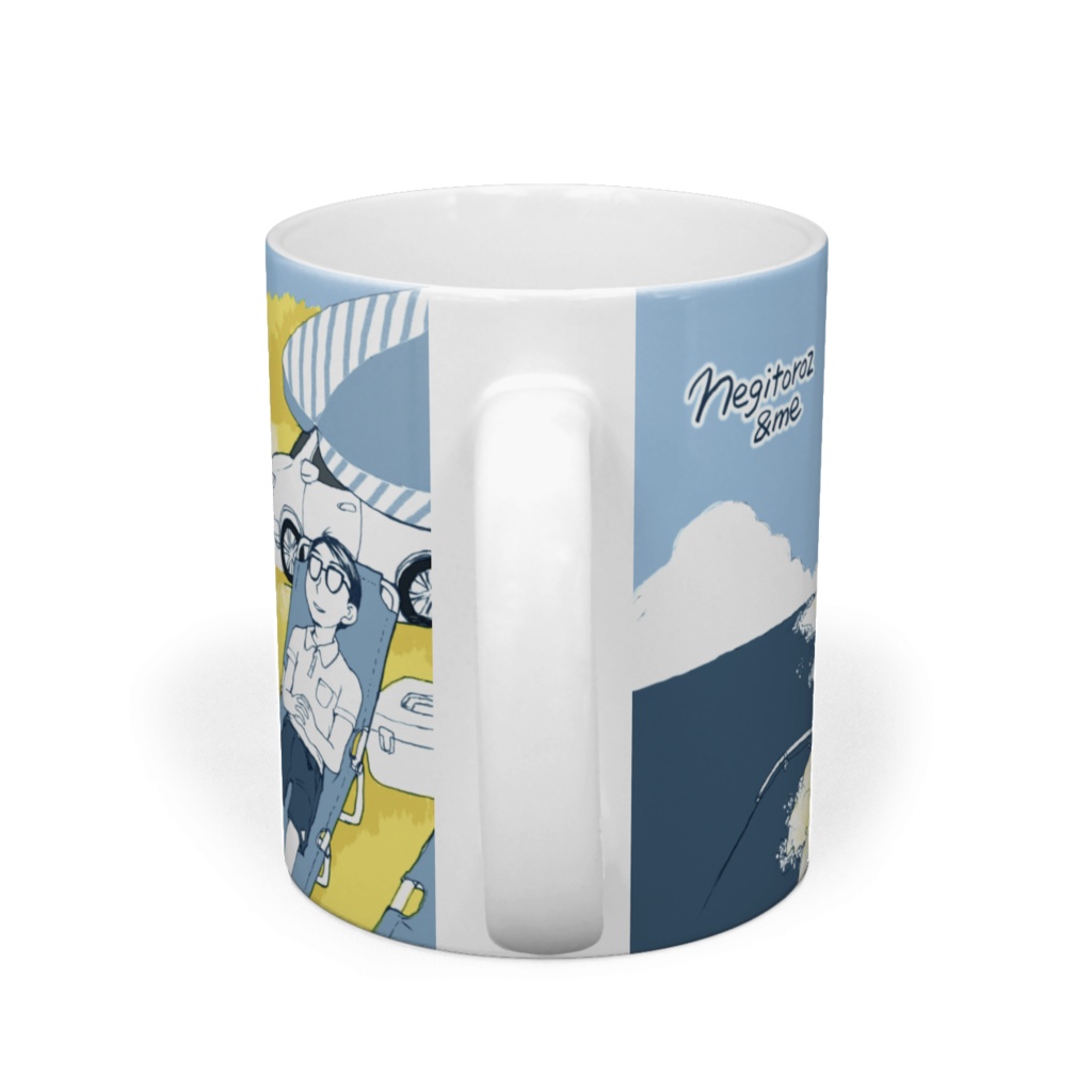 ねぎとろずマグカップ Beach