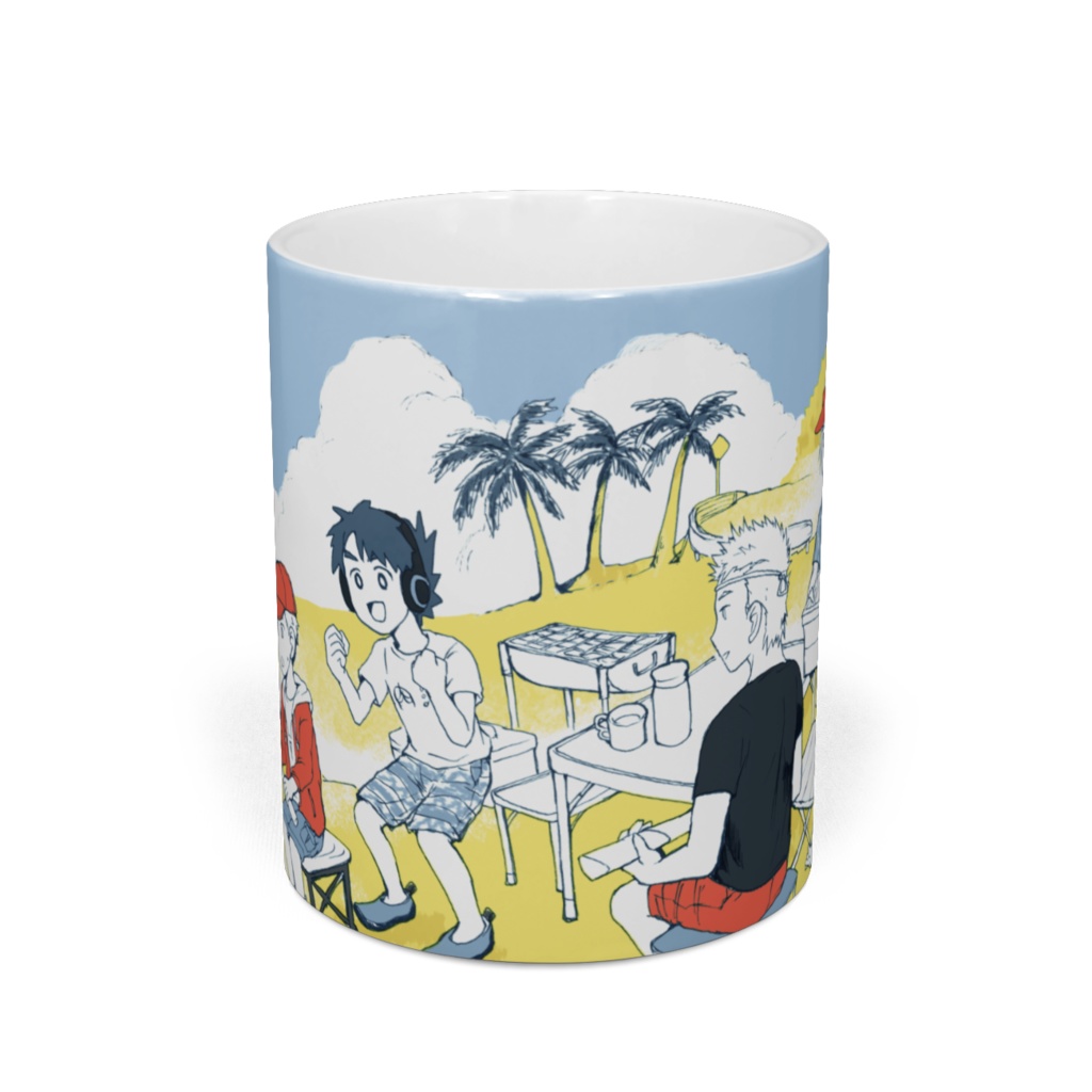 ねぎとろずマグカップ Beach