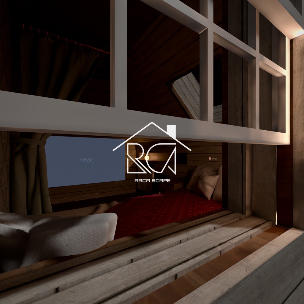 【ワールド販売】Sepia Lodge(家具付)