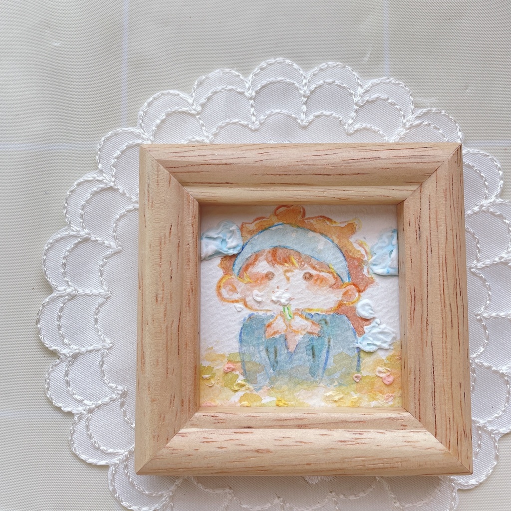 たんぽぽ 額装原画 