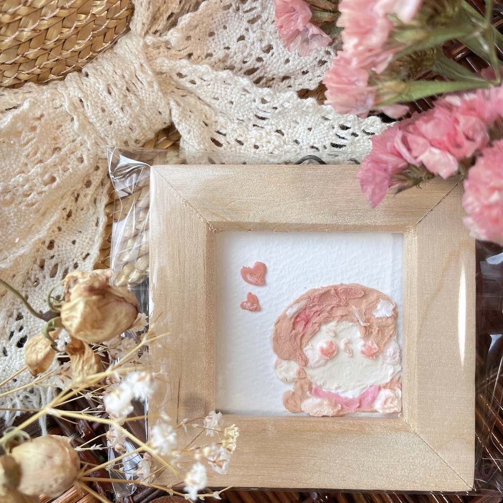 あるじさんのそばに 額装額縁