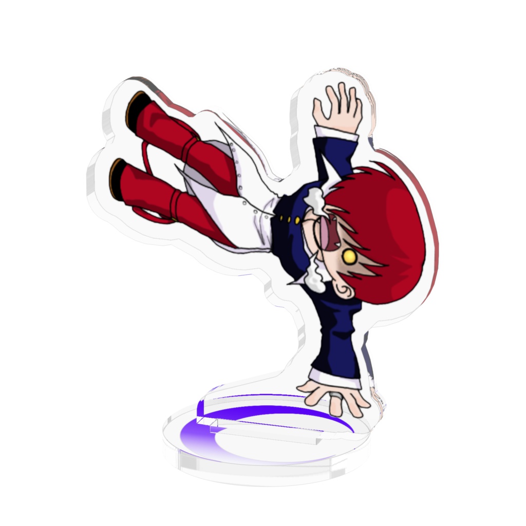 アクリルマグロスタンド