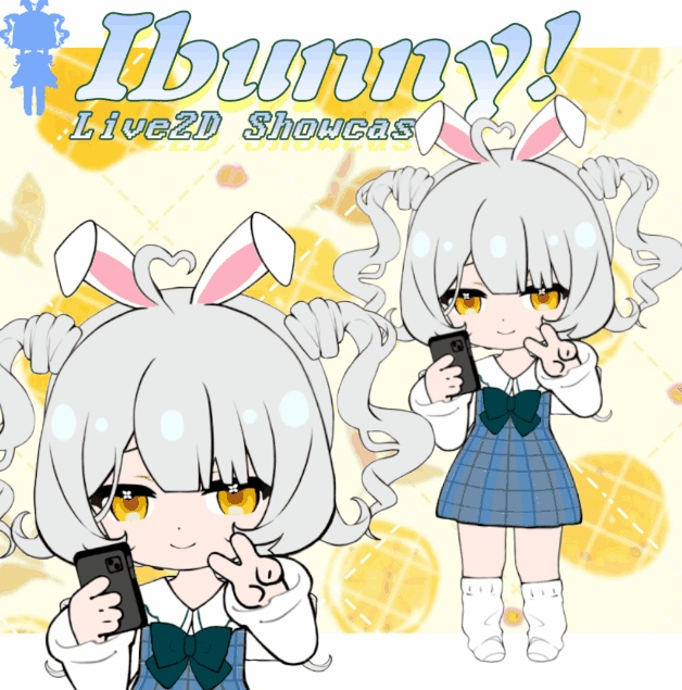 【Live2D model】Ibunny【汎用モデル】