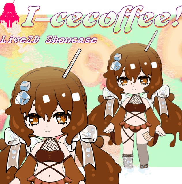 【Live2D model】I-cecoffee【汎用モデル】