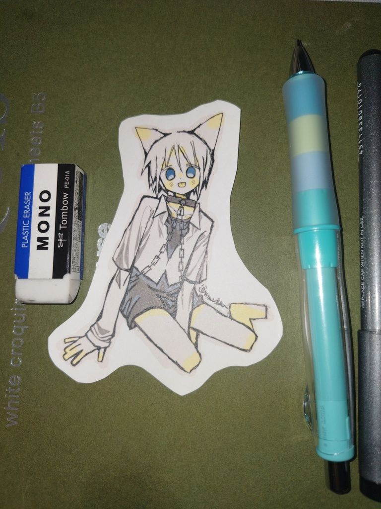 ねこくん　ステッカー