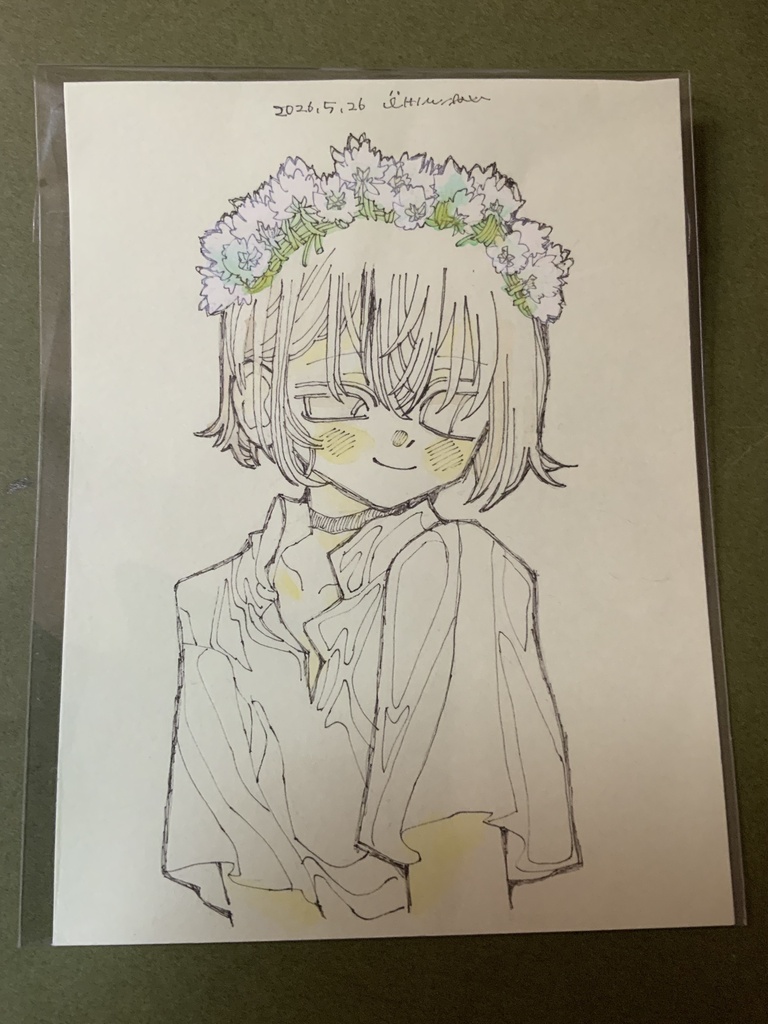 ミニ原画　朧夢