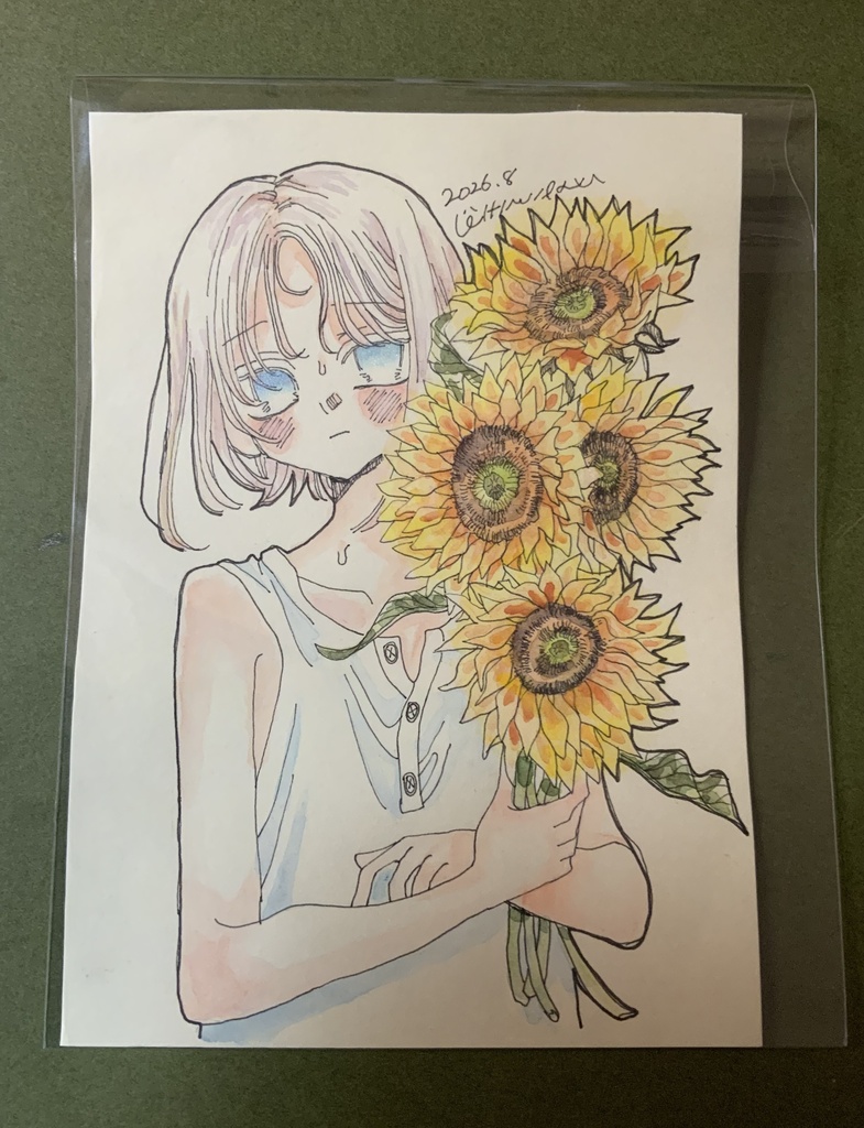 ミニ原画　輝霞