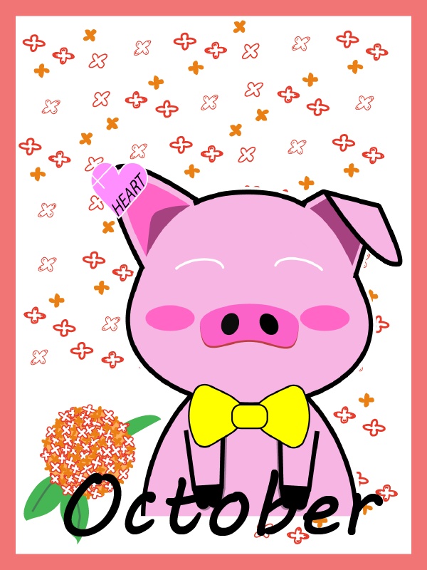 フリー素材　金木犀　VTuber素材
