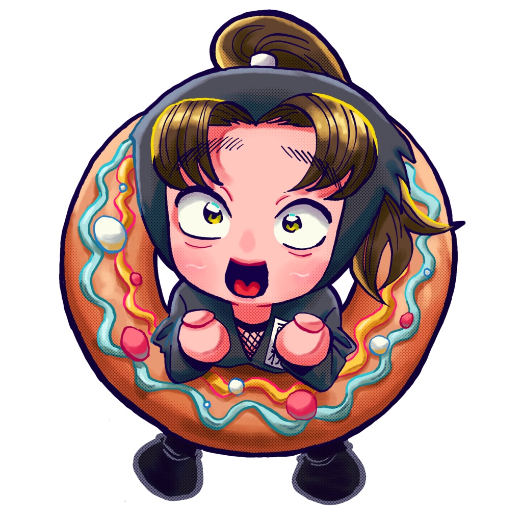 小松田ドーナツアクリルキーホルダー