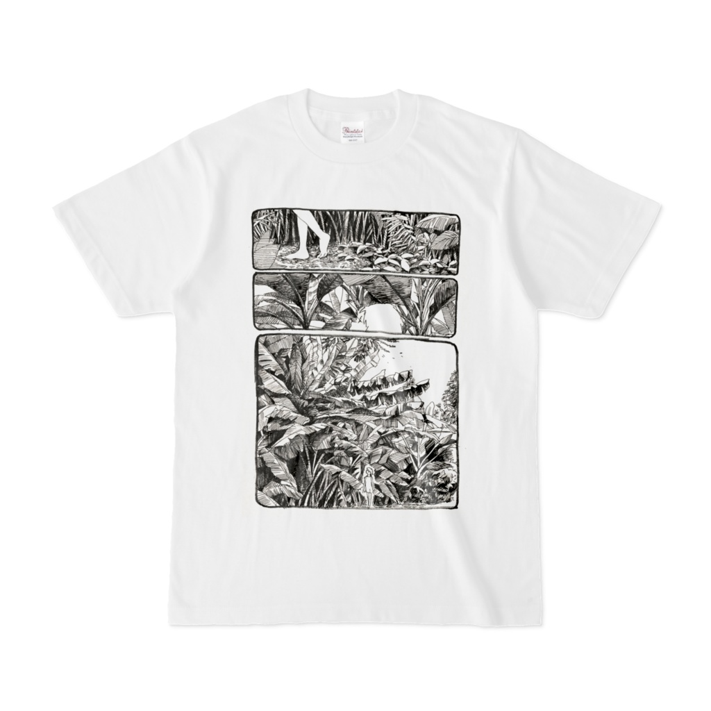 もりのなかTシャツ白