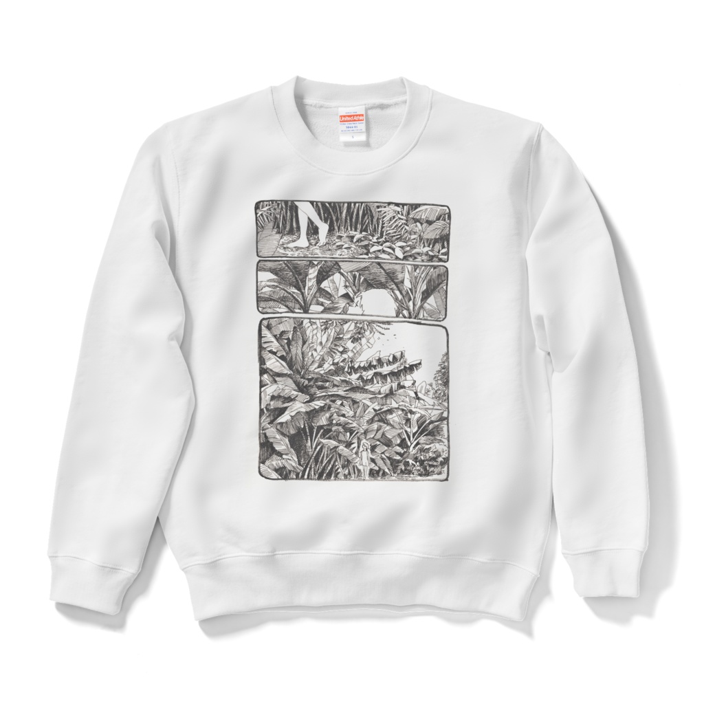 もりのなかトレーナー白