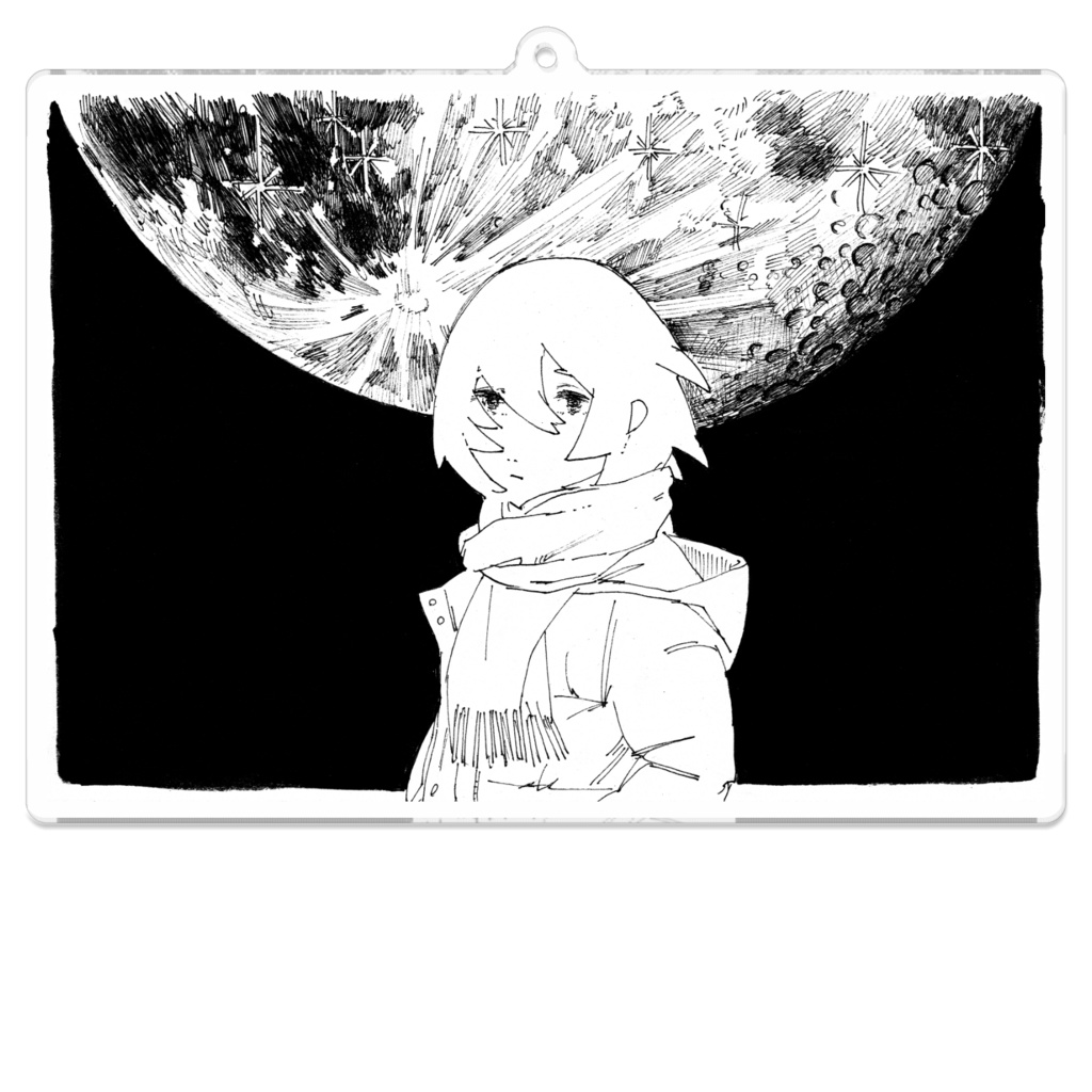 まんげつキーホルダー