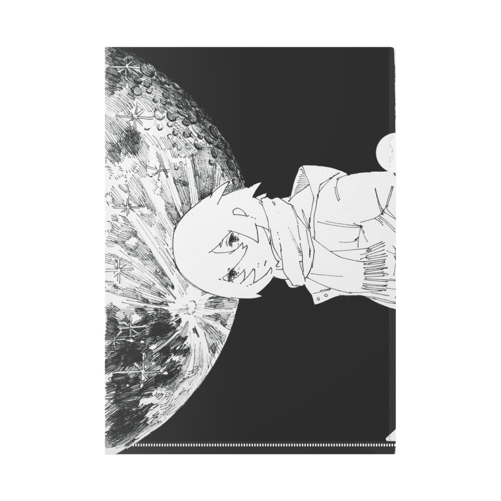 まんげつクリアファイルA4