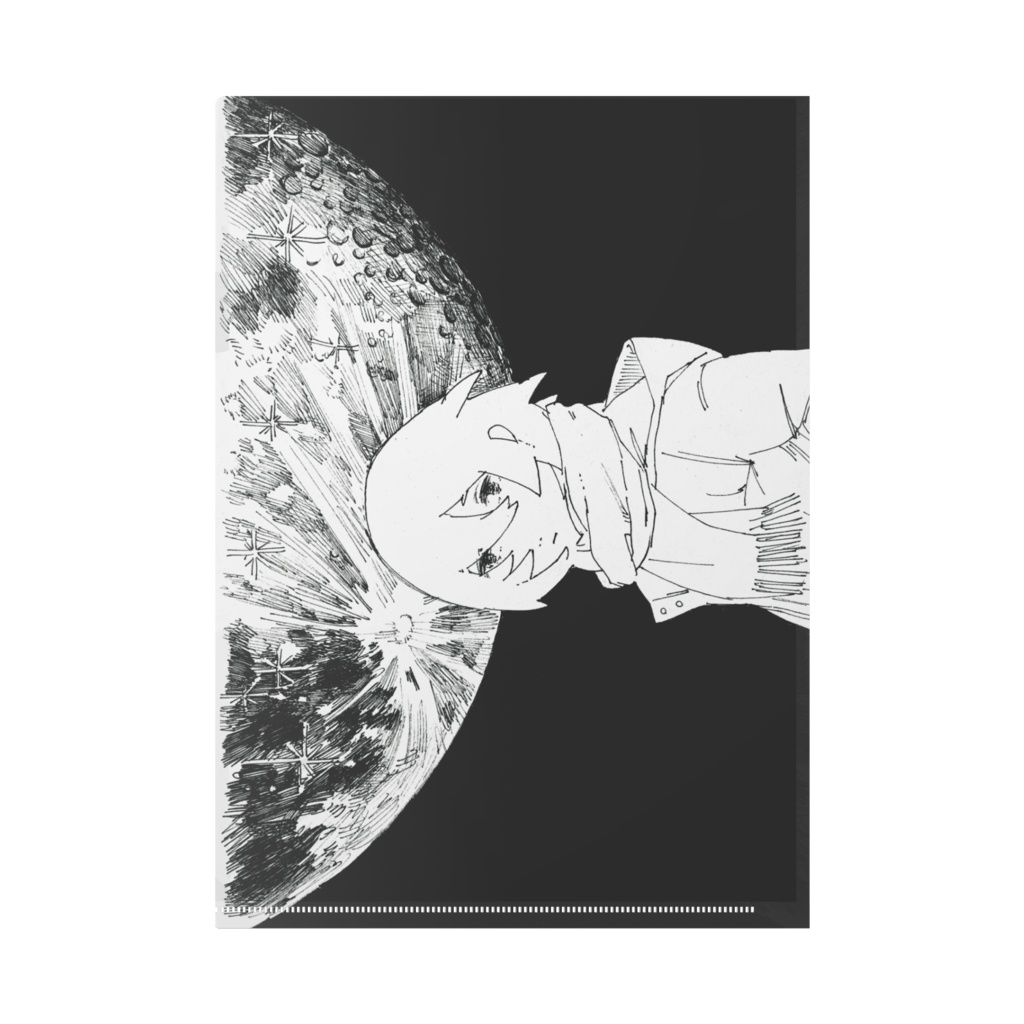 まんげつクリアファイルA4