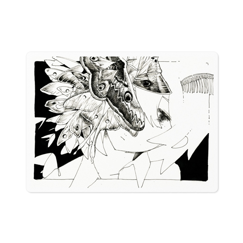 ちょうちょステッカー