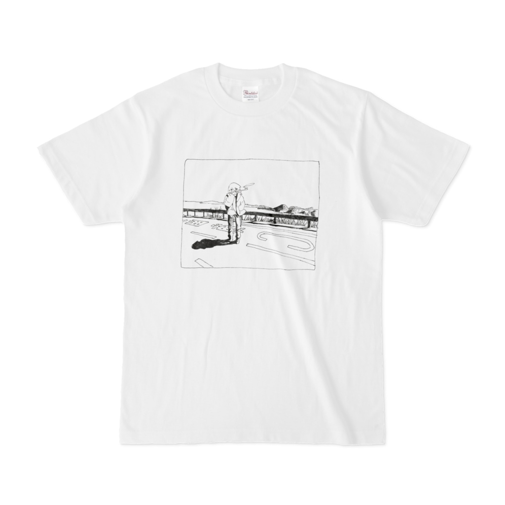 どうろTシャツ白