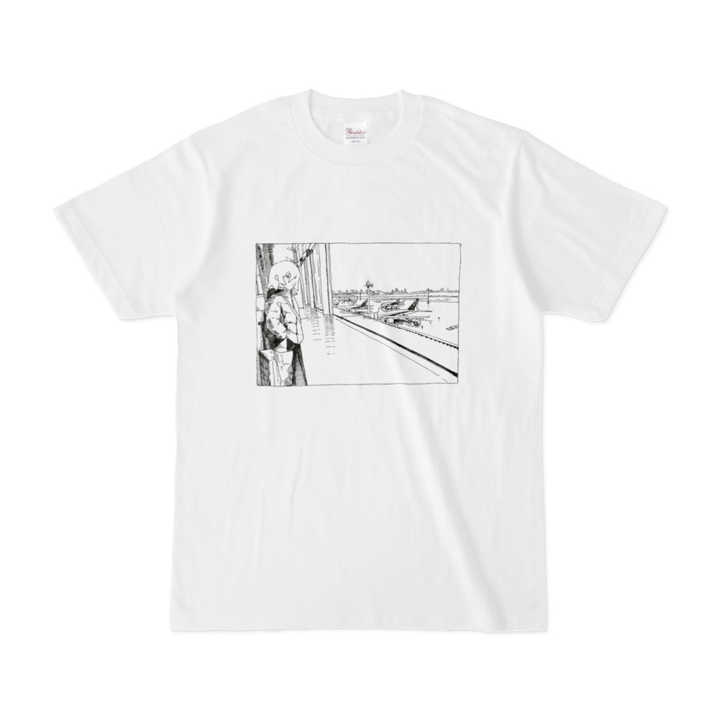 くうこうTシャツ白