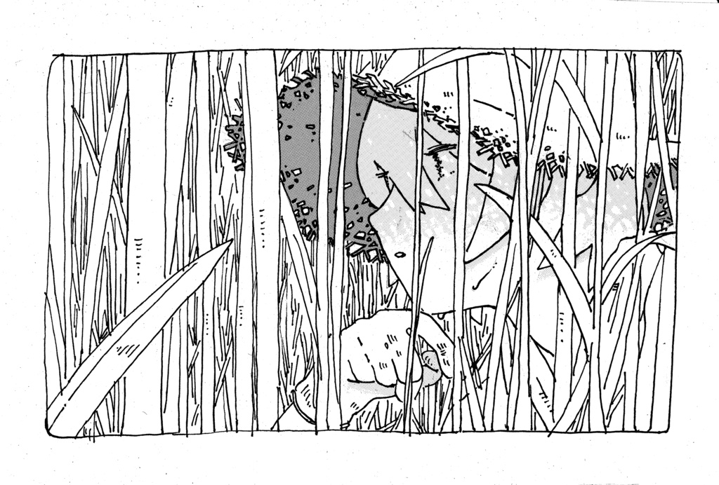 はたけTシャツ白