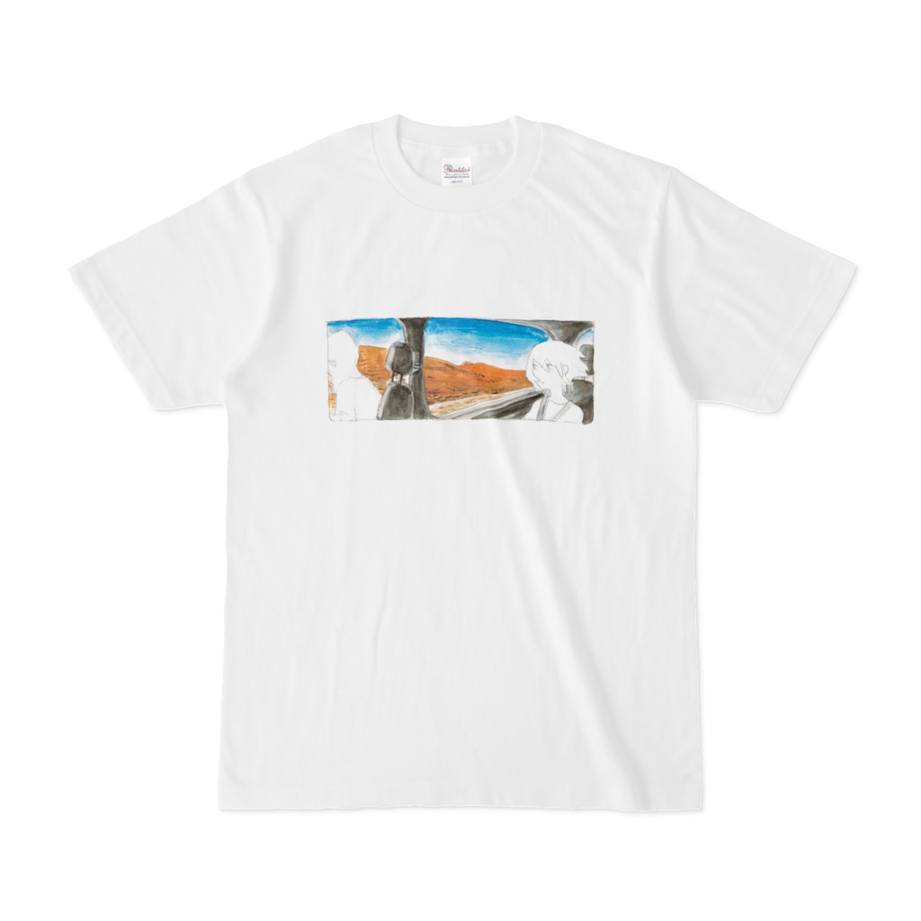 ドライブTシャツ白