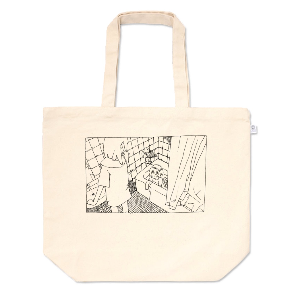 旅先トートバッグL