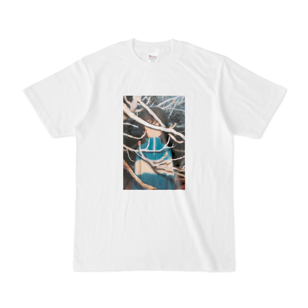 蕾Tシャツ白