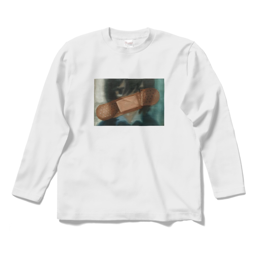 思い出せないTシャツ長そで白