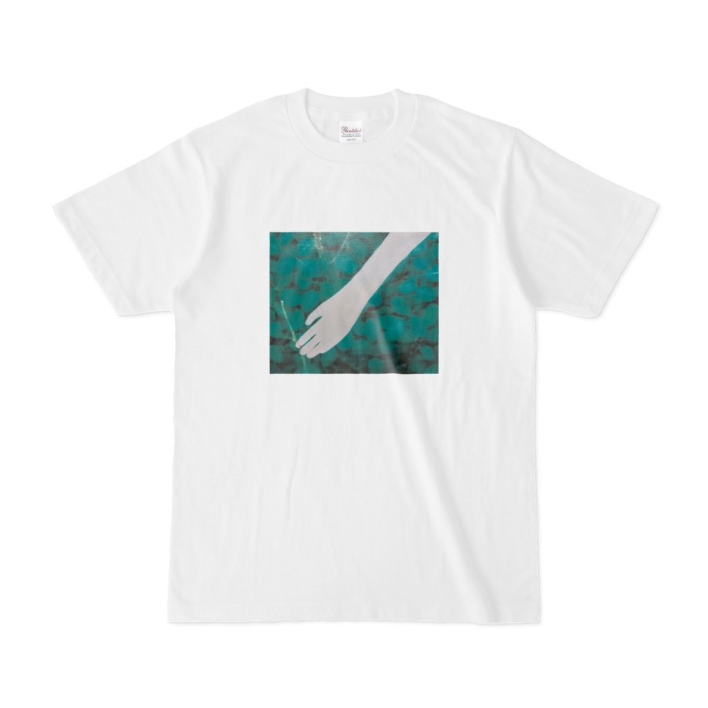 六月の庭Tシャツ白