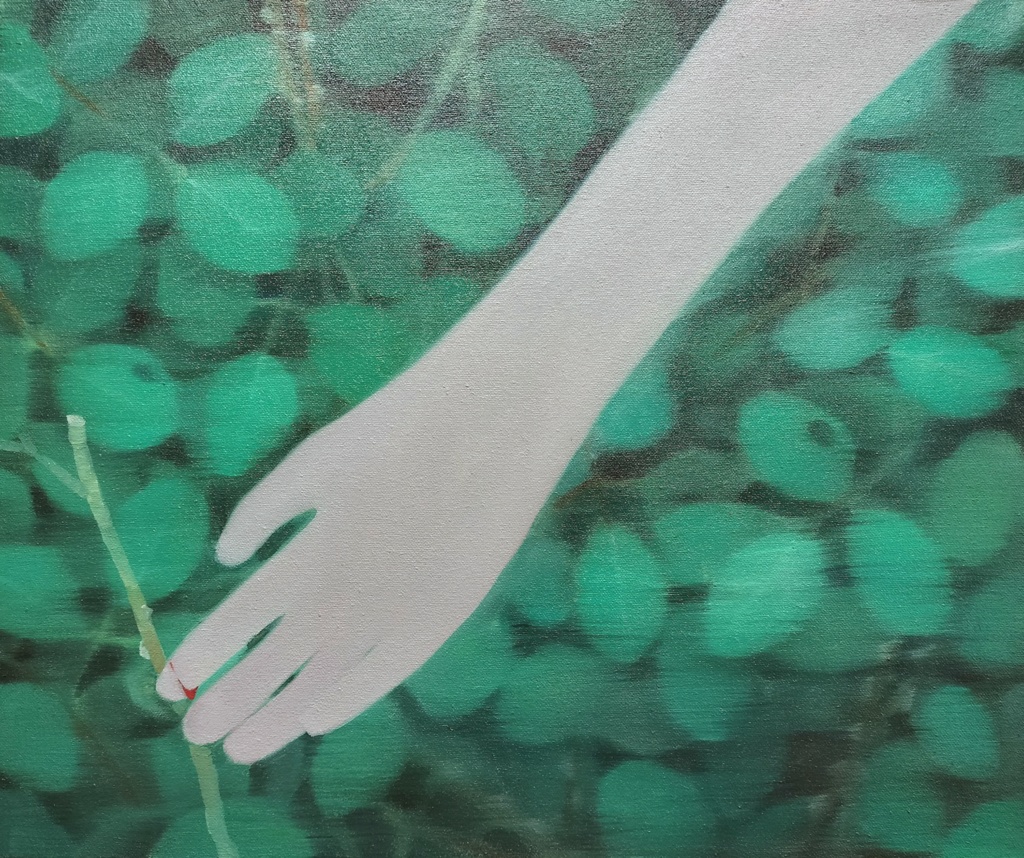 六月の庭Tシャツ白