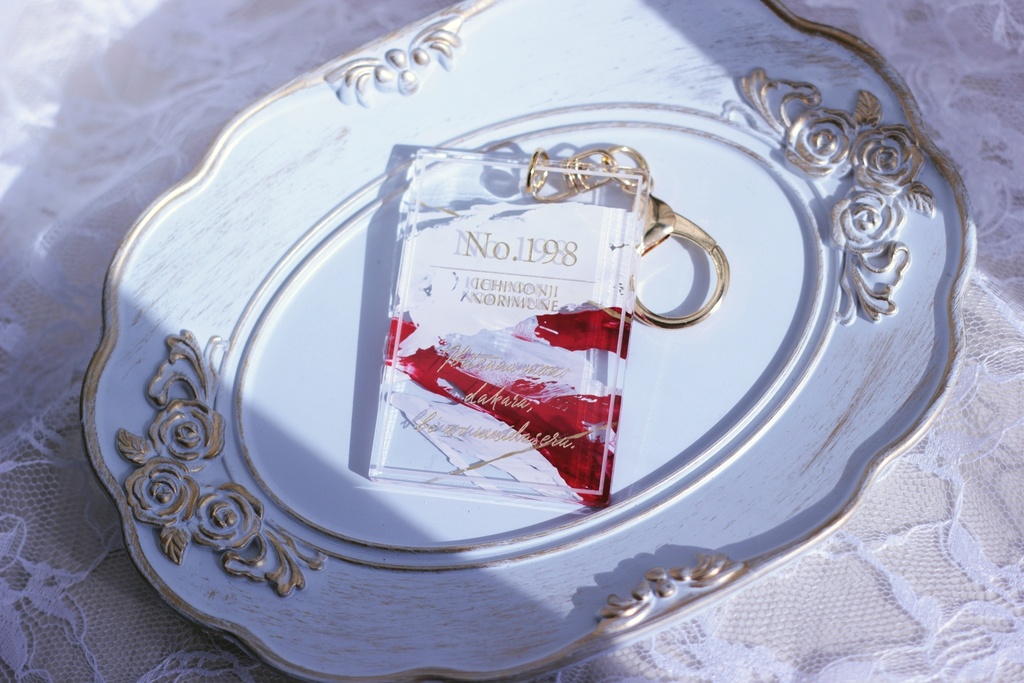 【No.198 一文字則宗】アクリルキーホルダー